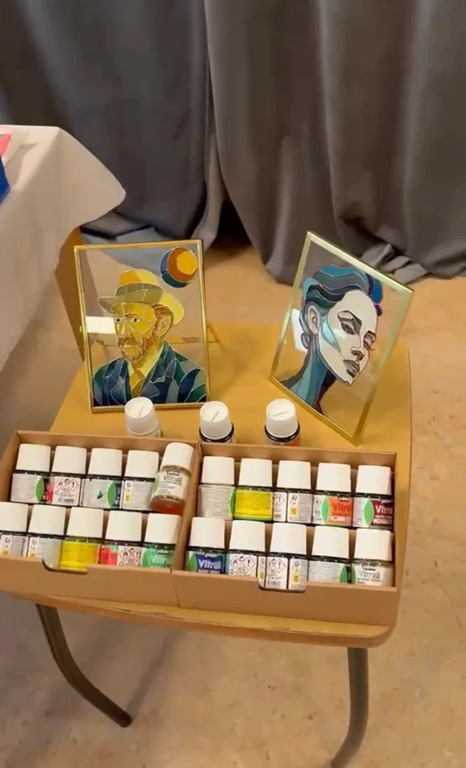Vitray boyama workshop  (2/4)