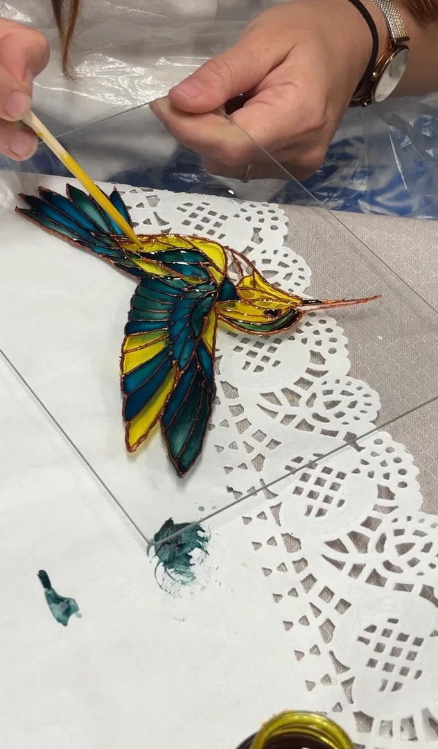 Vitray boyama workshop  (3/4)